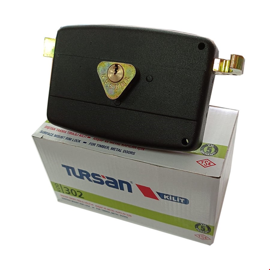 TURSAN TRAJLI KİLİT 14 NO OVAL (KARŞILIKSIZ) 302
